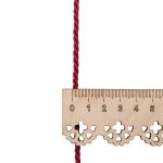 Шнур витой 3мм / 18,29м, 174 винный, 1AS-169