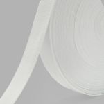 Резинка тканая 25.0 мм / 20 метров, белый