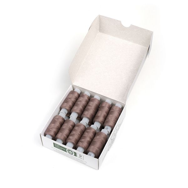 Нитки армированные ПНК им.Кирова 45ЛЛ, бытовые, 200 м / 20 кат., 5006 / 082 сирень-серый