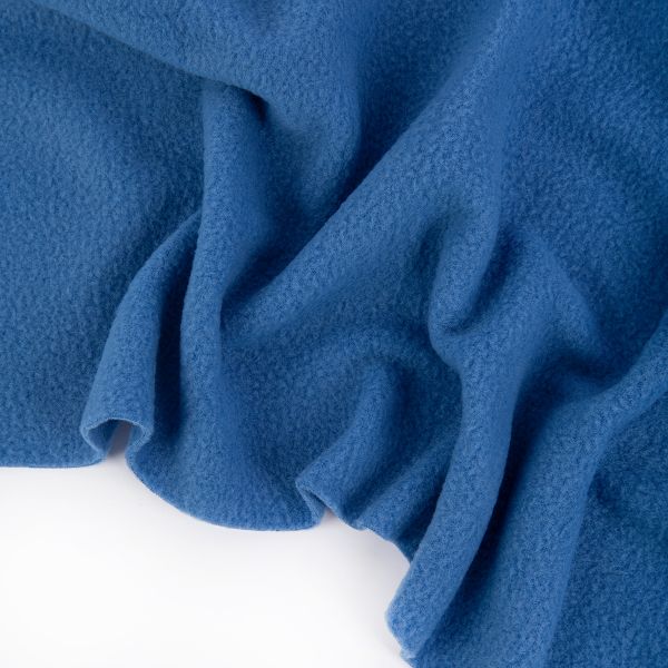 Флис 1-сторонний 230±10 г/м², 150 см / 10 метров, 288 синий, Gamma FG-001