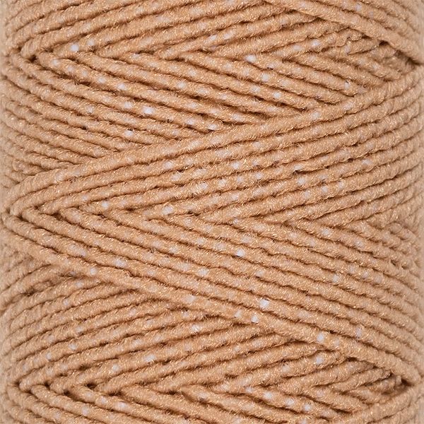 Нитки спандекс ⌀0.6 мм, набор 10 катушек по 25 метров, 480 т.бежевый, Gamma ET-10