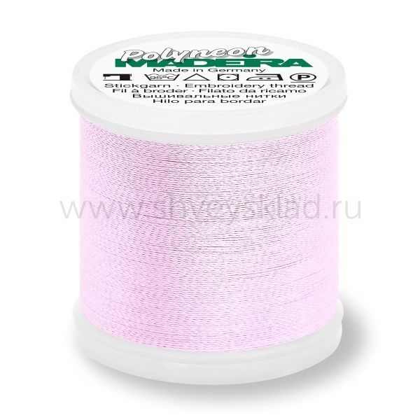 Нитки вышивальные флюоресцирующие Madeira Polyneon №40, 400 м, цв. 1815, 9845, 5 катушек