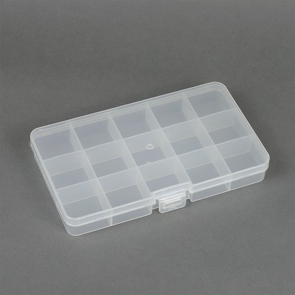 Контейнер для мелочей 17.7х10.2х2.3 см цв. в ассортименте