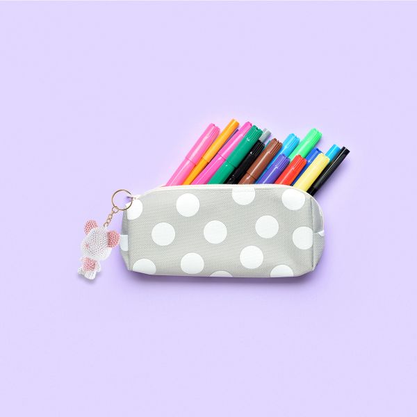 Алмазная (кристальная) мозаика Фрея ALVF-003, брелок белый мишка, 5.5х6.5 см