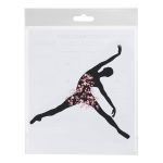 Термотрансфер, 1 шт, М-234 балерина 18.5х15.5 см, Gamma M №02