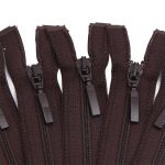 Молния спираль (витая) Arta Т5 (5 мм) 1 зам., разъем., 80 см, цв. 141 т.коричневый, уп.5 шт