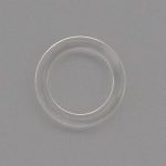 Кольца для бюстгальтера пластик ⌀8.0 мм, прозрачный, 100 шт, 512073-2