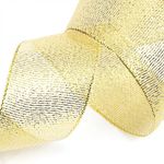 Лента металлизированная 40.0 мм / 22.85±1 метра, цв. золото, Magic4Hobby