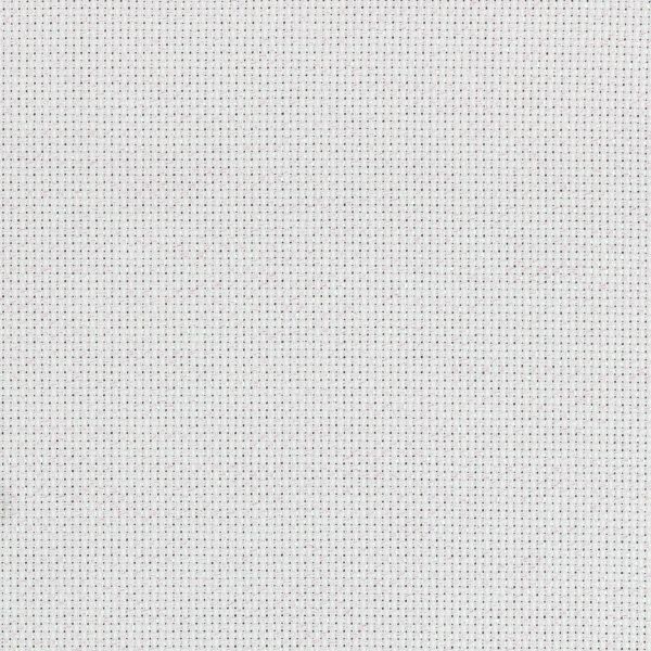 Канва Aida 14 ct, 30х40±2 см, белый с перламутровым люрексом, Gamma