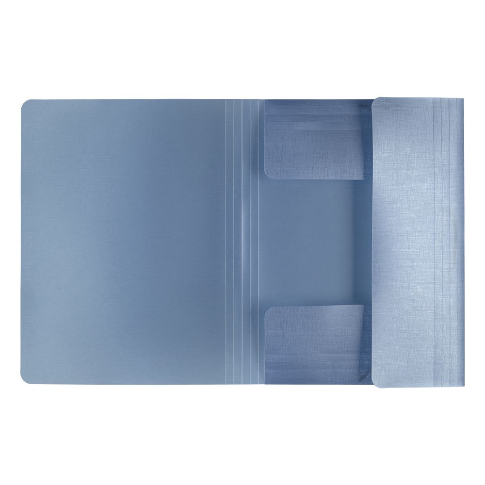 Папка на резинке A4 600 мкм 35 мм, 1 шт, голубика EC210420071, Expert Complete