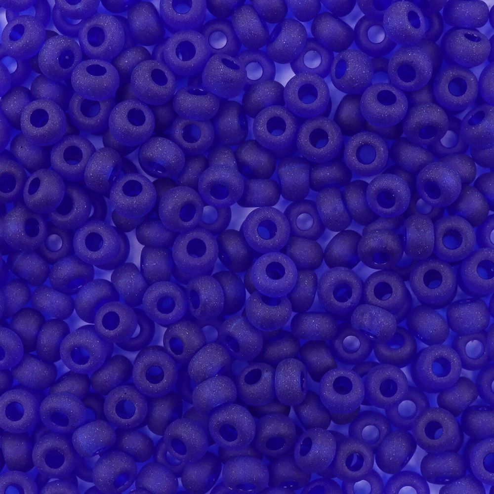 Бисер Preciosa прозрачный матовый 10/0 (2.3 мм), круг.отв, 50г, (30100)