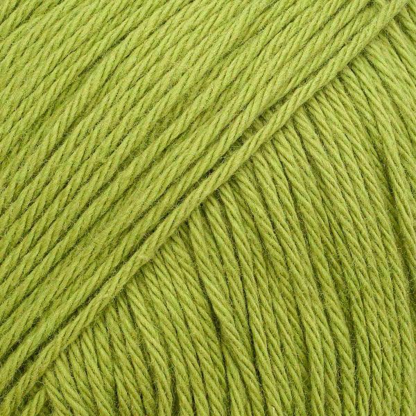 Пряжа Вязь Мягкий хлопок / уп.6 мот. по 50 г, 170 м, 443 зеленый