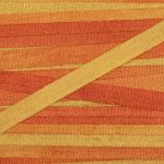 Лента (тесьма) шелковая 4.0 мм / 9.1±0.5 метров, M119 рыжий/горчичный, Gamma SRM-4