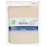 Велюр 240 г/м², 150х185±5 см, бежевый/beige, Gamma VELRN