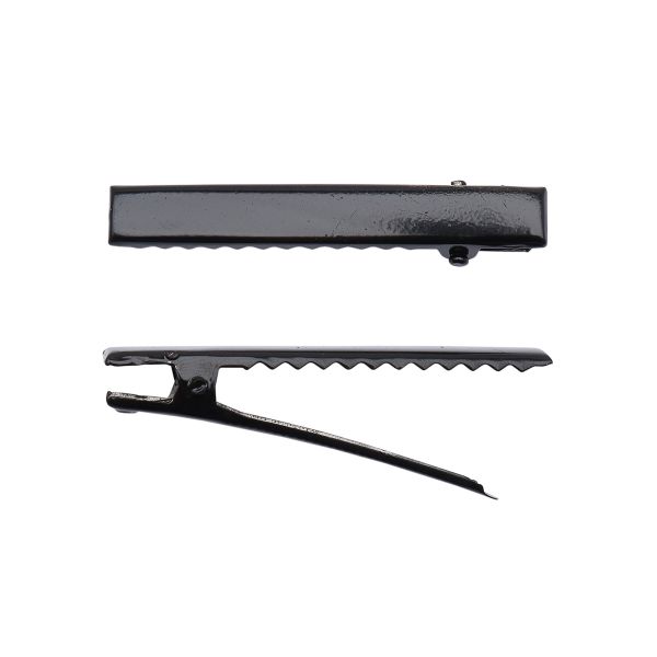 Основа для заколки крокодил черная 5.5 см, 5 шт, Astra&Craft, 4AR081