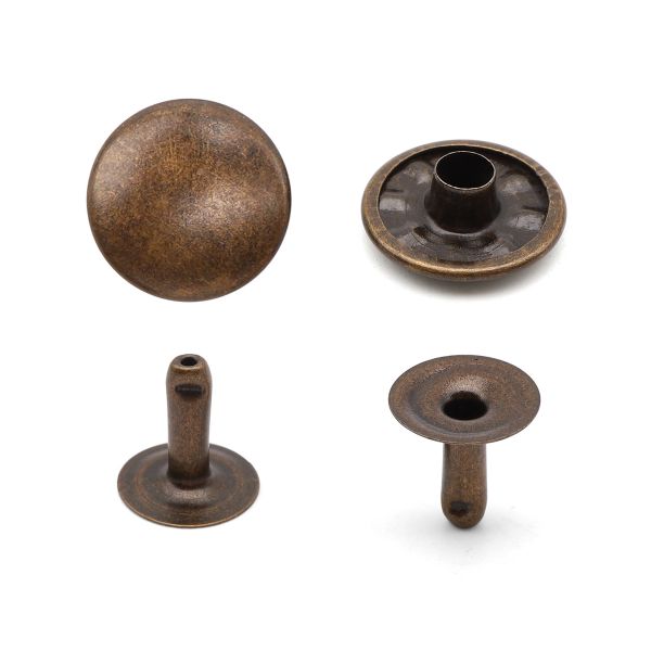 Хольнитены ⌀11 мм, h=11 мм, металл, New Star №123, антик, уп.≈100 шт