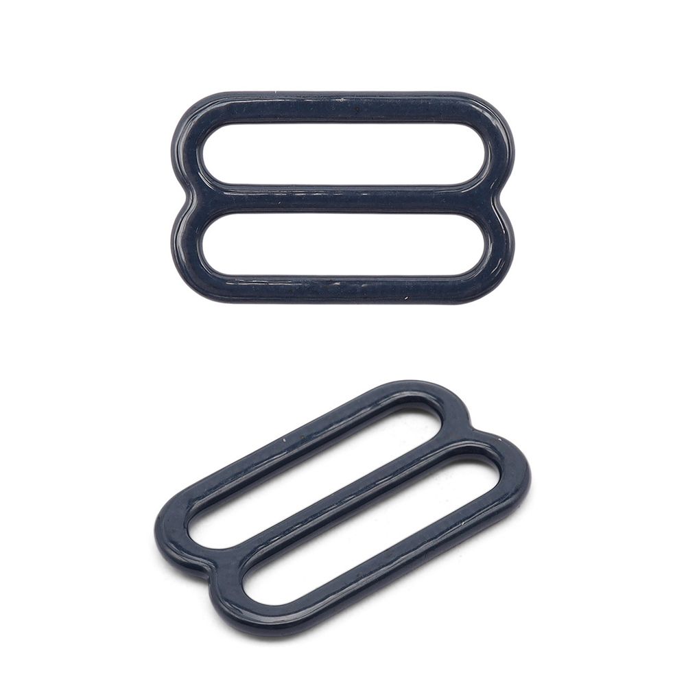 Рамки-регуляторы для бюстгальтера металл 15.0 мм, 20 шт, C147 темно-синий, ГВ1008