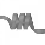 Лента репсовая (в рубчик) 12.0 мм / 22.8±1 метра, 012 серый, Magic4Hobby