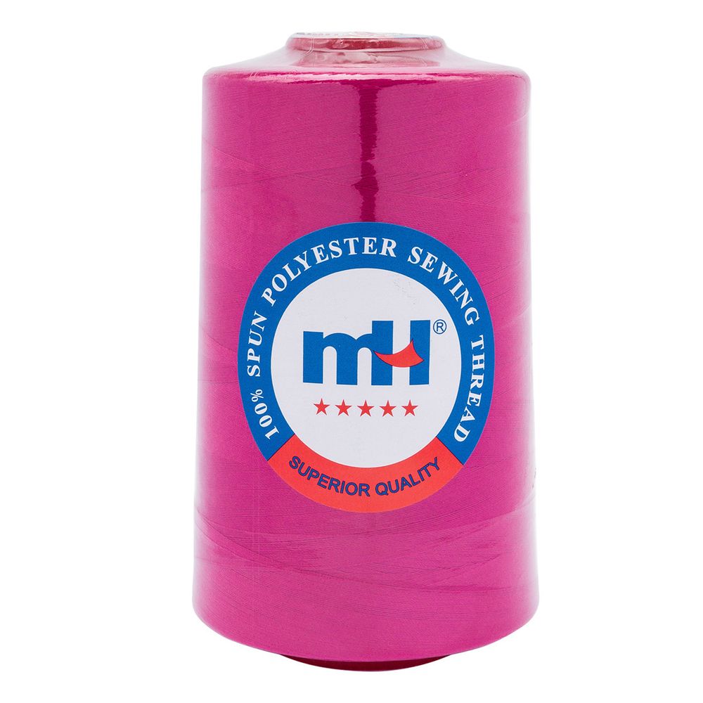 Нитки швейные Euron mH 40/2, 5000 ярд, 1168 малиновый, 1 катушка