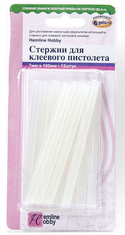 Клеевые стержни для клеевого пистолета Hobby, Hemline /TOS/