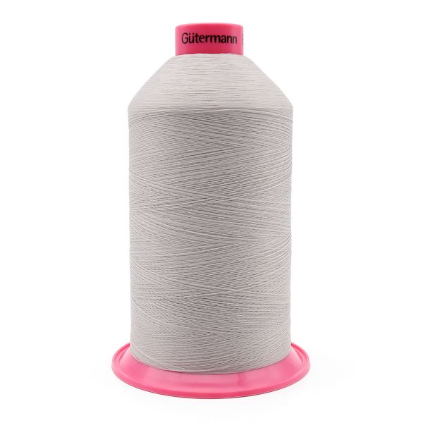 Нитка текстурированная Gutermann E 151, 10000 м, 715328, 038 св.серый, 1 катушка