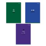 Тетрадь ученическая общая, A4 80 л. на скобе 65 г/м², белизна 100 %, 6 шт, клетка, 01348 Ясненько - понятненько, Светоч Т154