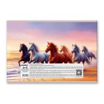 Альбом для рисования 100 г/м², A4 29.5х20.2 см, 40 л. на скобе 5 шт, 01715 Грация и сила, Светоч А258