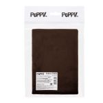 Плюш (ткань) Peppy 01 PEV 273 г/м², 48х48 см, 17 т.коричневый