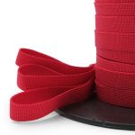 Резинка бельевая (бретелечная) матовая 8.0 мм / 50 метров, красный, (МL195.008)