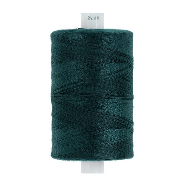 Швейные нитки (армированные) 35 ЛЛ 2500 м, №5912 т.мор.волна, ПНК им.Кирова 35 ЛЛ
