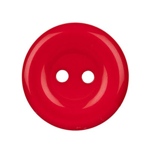 Пуговицы 2 прокола костюмные 20 мм, 24 шт, D519 красный, Blitz DRN 0017