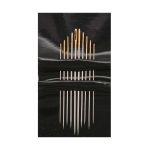 Иглы ручные универсальные, с золотым ушком №3-9, 10 шт, Pony