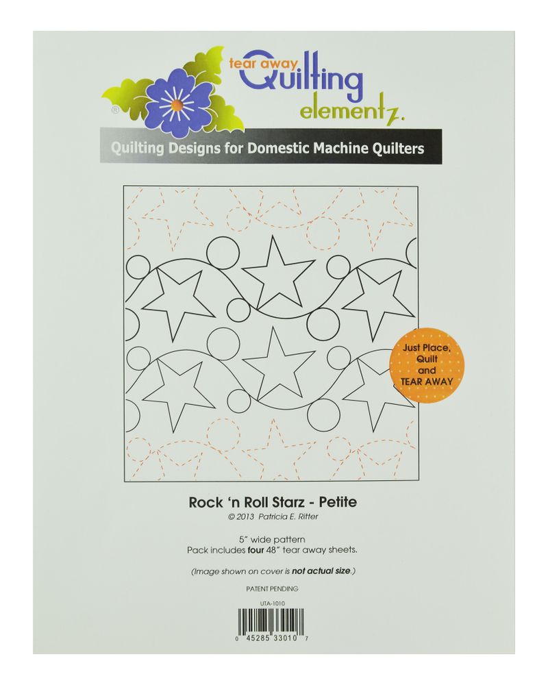 Трафарет Rock'n Roll Starz - Petite Tear Away UTA-1010, 1 шт, UTA-1010