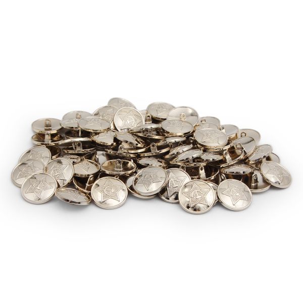 Пуговицы на ножке 36L, G, 72 шт