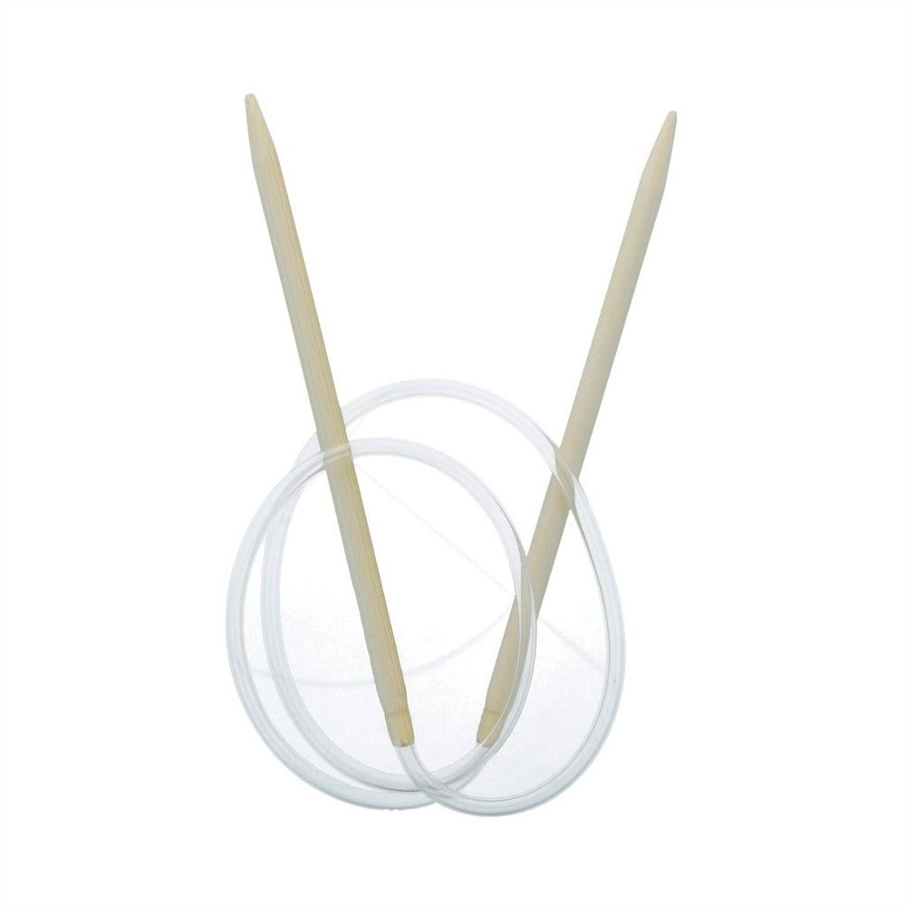 Спицы круговые бамбук ⌀6,5 мм, 80 см, Gamma BC1