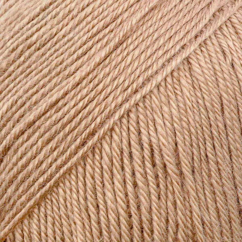 Пряжа Люблю вязать Зефир / уп.3 мот. по 100 г, 295 м, 808 бежевый