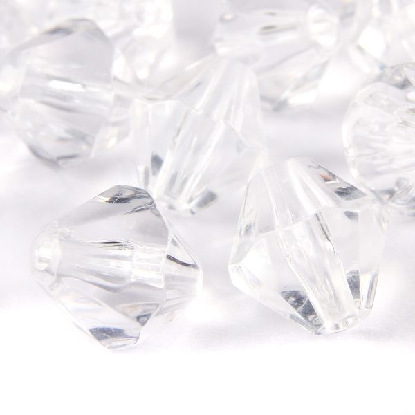 Бусины акрил ⌀10 мм, 25 г, ромбовидные, Astra&Craft, 1