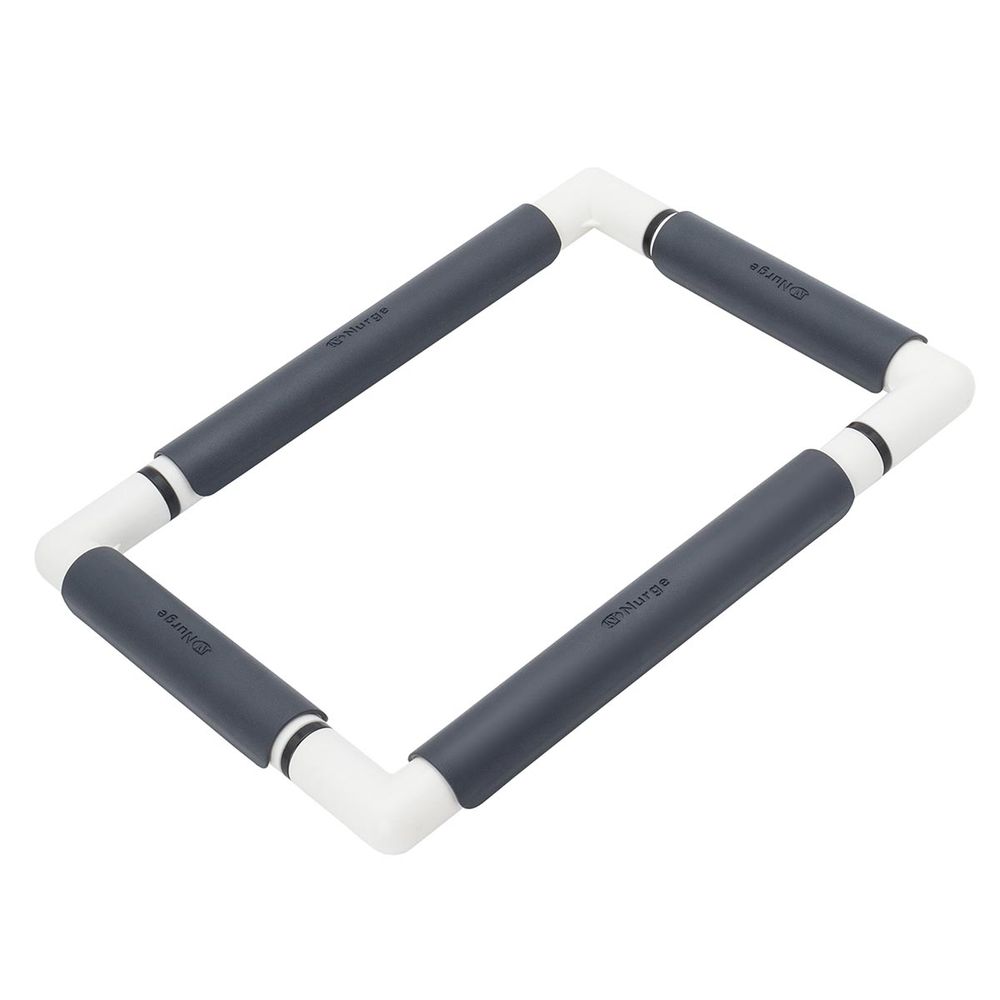 Пяльцы-рамка пластиковые прямоугольные 21х29 см, Nurge Hobby (черный), 270-3