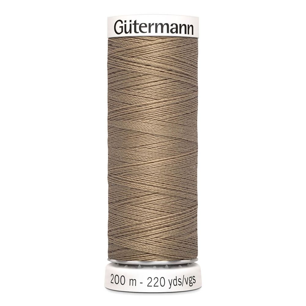 Нитки универсальные Gutermann Sew-all, 200м, 868 неотбеленный шелк