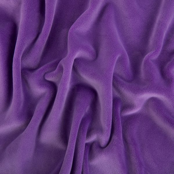 Микровелюр 312±5 г/м², 160 см / 5 метров, 157 фиолетовый, Gamma MCV