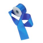 Лента атласная 2-сторонняя 50.0 мм / 22.86±1 метров, C1181 синий, 6102-0016, Globus