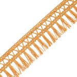 Бахрома отделочная 50.0 мм / 25 метров, 848 золотая медь, 0390-0040, T-04