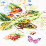 Набор для вышивания нитками Чудесная игла, Летние зарисовки 21х26см