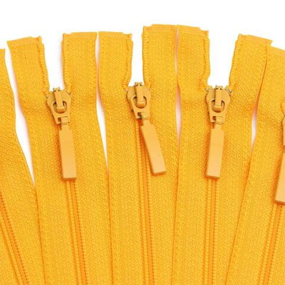 Молния спираль (витая) Arta Т5 (5 мм) 1 зам., разъем., 40 см, цв. 506 желтый, уп.5 шт