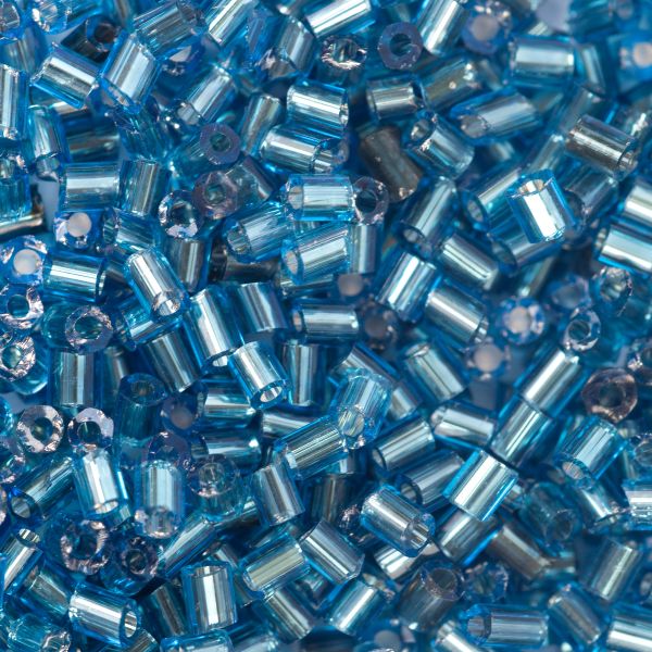 Бисер рубка Zlatka 10/0 100 г (10х10 г), №0023B голубой GC