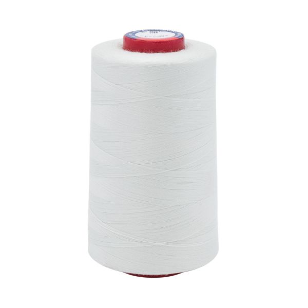 Нитки швейные Euron mH 40/2, 5000 ярд, 1302 бело-лазурный, 1 катушка