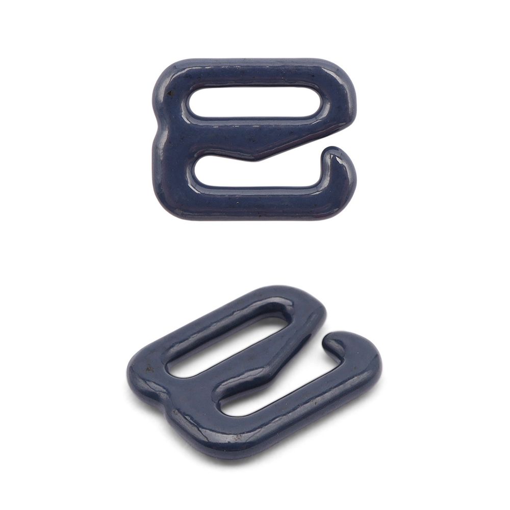 Крючки для бюстгальтера металл 8.0 мм, 20 шт, C147 темно-синий, ГВ1009