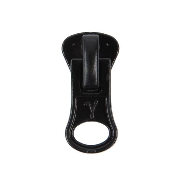 Слайдер (замок) для молнии трактор Т10 (10 мм), замок-автомат, 10 шт, черный №310, Gamma