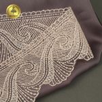 Кружево на сетке арт.TR.2107 70мм цв.св.розовый уп.13,5м, Kruzhevo