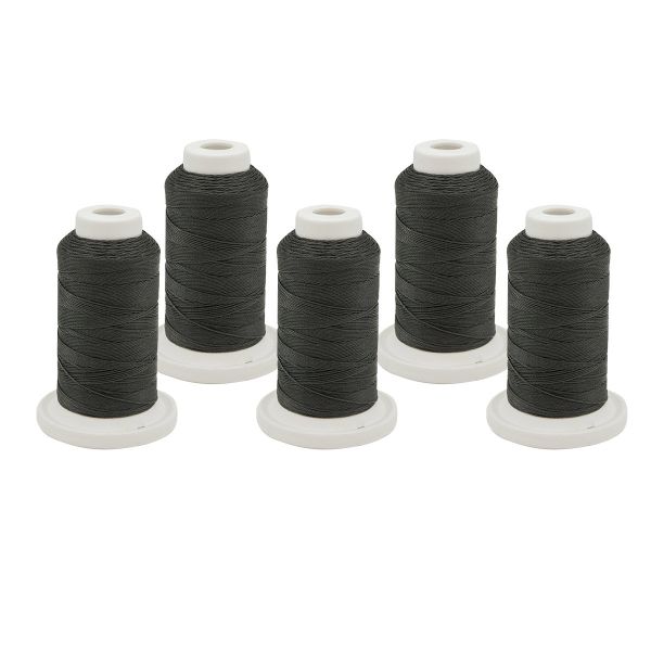 Нитки филаментные 420D/3, 137 м, Астра, 6127 серый